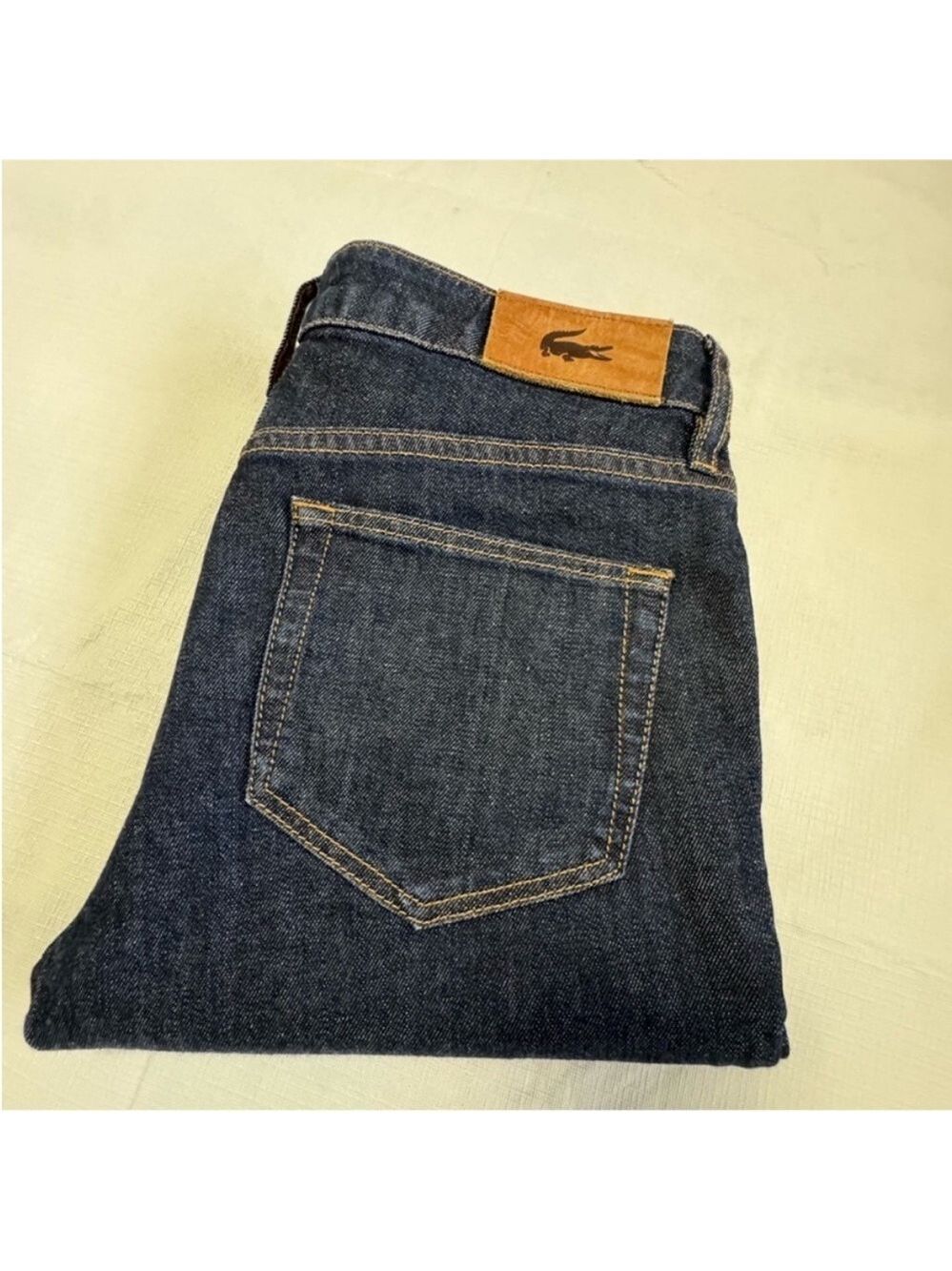Lacoste Blue Skinny Jeans Classic Style SZ 28